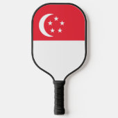 Raquette De Pickleball Drapeau de Singapour (Recto)
