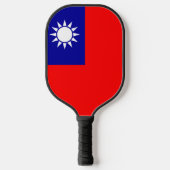 Raquette De Pickleball Drapeau de Taïwan : République de Chine, Taipei ch (Recto)