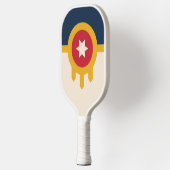 Raquette De Pickleball Drapeau de Tulsa, Oklahoma (Gauche)