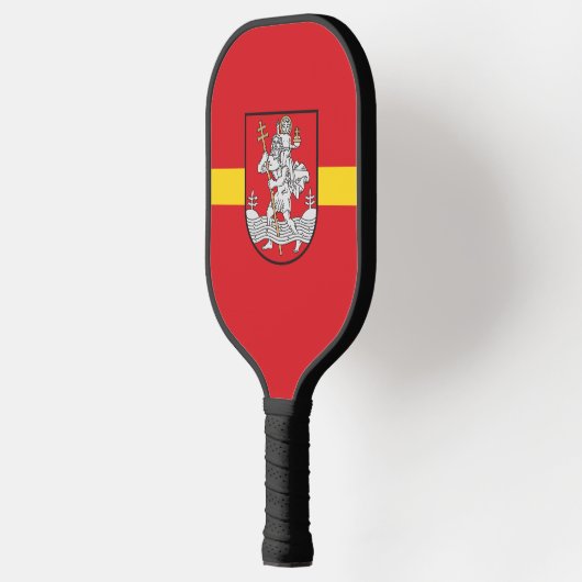 Raquette De Pickleball Drapeau de Vilnius, Lituanie (Gauche)