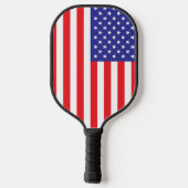 Raquette De Pickleball Drapeau des États-Unis d'Amérique (Verso)