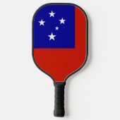 Raquette De Pickleball Drapeau des Samoa (Verso)