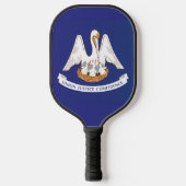 Raquette De Pickleball Drapeau d'État de Louisiane, États-Unis (Recto)