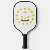 Raquette De Pickleball Drapeau d'Etat de Rhode Island, États-Unis (Verso)