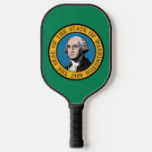 Raquette De Pickleball Drapeau d'État de Washington, États-Unis (Recto)