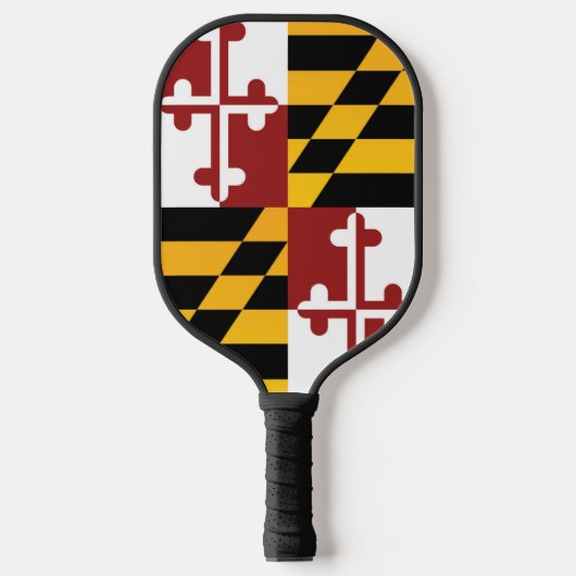 Raquette De Pickleball Drapeau d'Etat du Maryland, États-Unis (Recto)