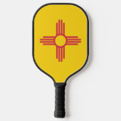 Raquette De Pickleball Drapeau d'État du Nouveau-Mexique, États-Unis (Verso)