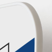 Raquette De Pickleball Drapeau d'Ingolstadt, Bavière - ALLEMAGNE (Détail gauche)