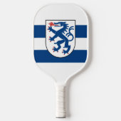Raquette De Pickleball Drapeau d'Ingolstadt, Bavière - ALLEMAGNE (Recto)