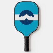 Raquette De Pickleball Drapeau d'Ogden, Utah (Recto)