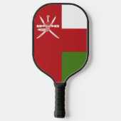 Raquette De Pickleball Drapeau d'Oman (Verso)