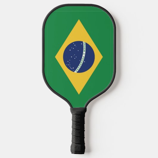 Raquette De Pickleball Drapeau du Brésil (Verso)