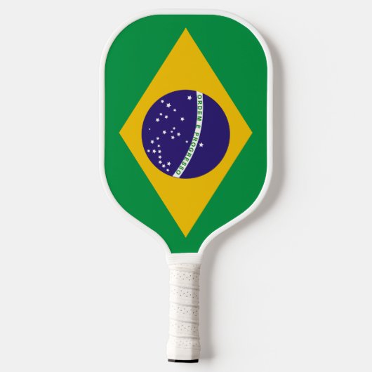 Raquette De Pickleball Drapeau du Brésil (Verso)
