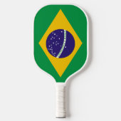 Raquette De Pickleball Drapeau du Brésil (Recto)