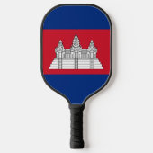 Raquette De Pickleball drapeau du Cambodge (Recto)
