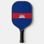 Raquette De Pickleball drapeau du Cambodge (Verso)