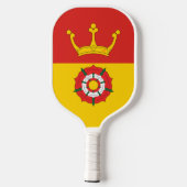 Raquette De Pickleball Drapeau du comté de Hampshire, Angleterre (UK) (Verso)