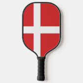 Raquette De Pickleball Drapeau du Danemark (Verso)