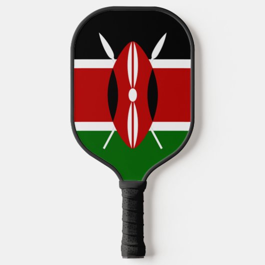 Raquette De Pickleball Drapeau du Kenya (Recto)
