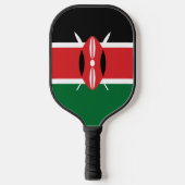 Raquette De Pickleball Drapeau du Kenya (Recto)