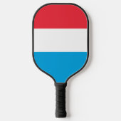 Raquette De Pickleball Drapeau du Luxembourg (Recto)