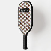 Raquette De Pickleball Drapeau du Maryland Swag Crabe bleu (Gauche)