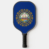 Raquette De Pickleball Drapeau du New Hampshire (Recto)
