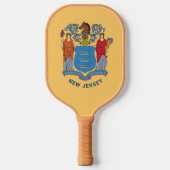 Raquette De Pickleball Drapeau du New Jersey (Recto)