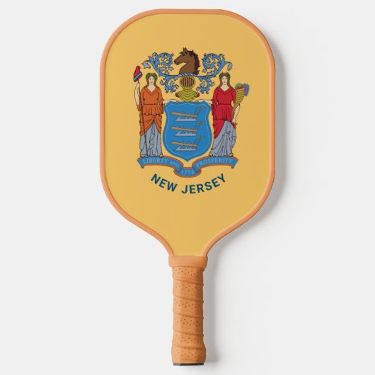 Raquette De Pickleball Drapeau du New Jersey (Recto)