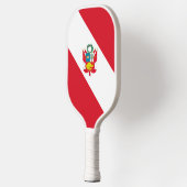 Raquette De Pickleball Drapeau du Pérou (Gauche)