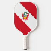 Raquette De Pickleball Drapeau du Pérou (Verso)