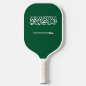 Raquette De Pickleball Drapeau du Royaume d'Arabie saoudite (Recto)