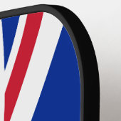 Raquette De Pickleball Drapeau du Royaume-Uni (Détail gauche)