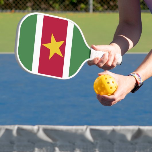 Raquette De Pickleball Drapeau du Suriname (Insitu)