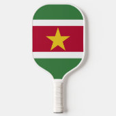 Raquette De Pickleball Drapeau du Suriname (Recto)