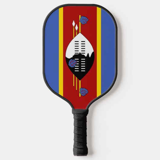 Raquette De Pickleball drapeau du Swaziland (Recto)