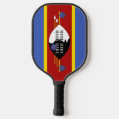 Raquette De Pickleball drapeau du Swaziland (Verso)