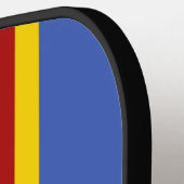 Raquette De Pickleball drapeau du Swaziland (Détail gauche)