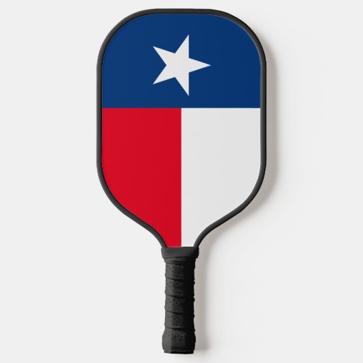 Raquette De Pickleball Drapeau du Texas (Verso)