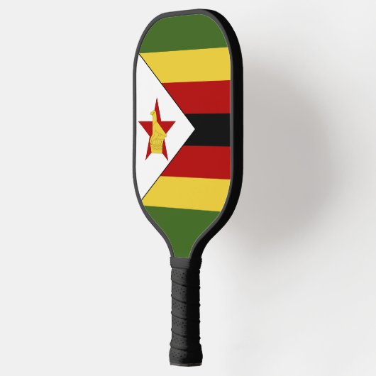 Raquette De Pickleball drapeau du Zimbabwe (Gauche)