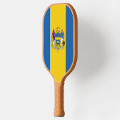 Raquette De Pickleball Drapeau/ Emblème de Philadelphie, PA (Gauche)
