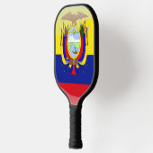 Raquette De Pickleball drapeau équatorien (Gauche)