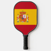 Raquette De Pickleball Drapeau espagnol (Recto)