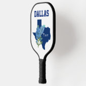 Raquette De Pickleball Drapeau floral texan Austin Dallas Bluebonnets (Gauche)