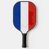 Raquette De Pickleball drapeau français (Verso)