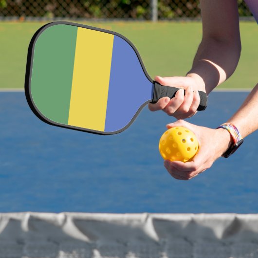 Raquette De Pickleball Drapeau Gabon (Insitu)