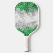 Raquette De Pickleball Drapeau Grayromantic Fierté Trippy Abstrait (Recto)