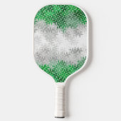 Raquette De Pickleball Drapeau Grayromantic Fierté Trippy Abstrait (Verso)