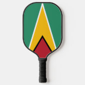 Raquette De Pickleball Drapeau Guyana (Recto)