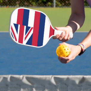 Raquette De Pickleball Drapeau Hawaï
